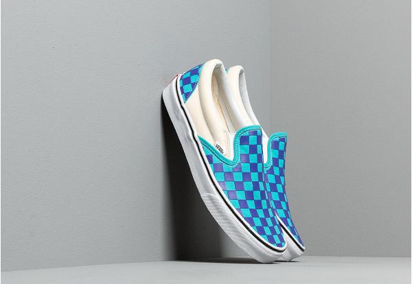 Vans Classic Slip-On (Thermochrome Checker) Purple Checkerboard