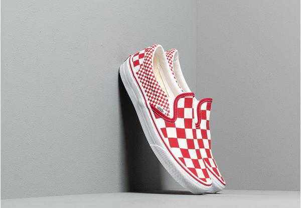 Vans Classic Slip-On (Mix Checker) Chili Pepper