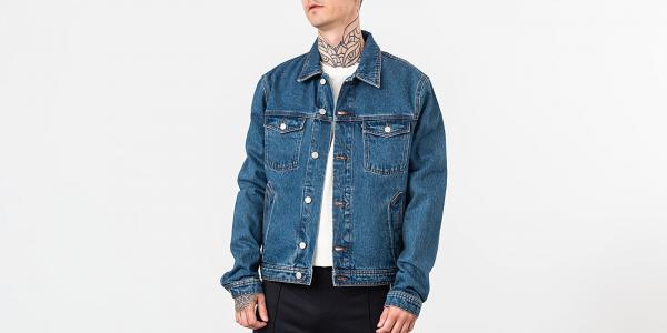 Alexandre Mattiussi Denim Jacket Washed Blue