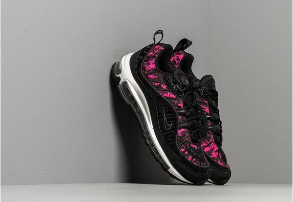 Nike W Air Max 98 Premium Black/ Black-Hyper Pink