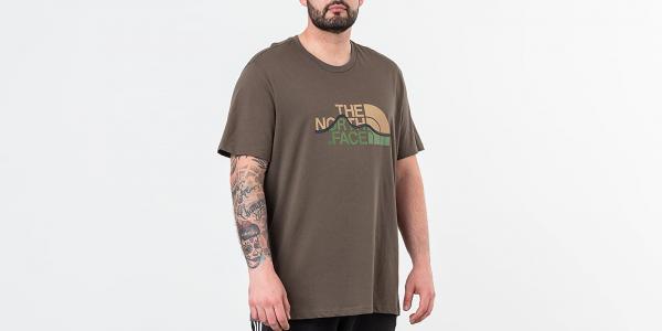 The North Face Mount Line Tee New Taupe Green