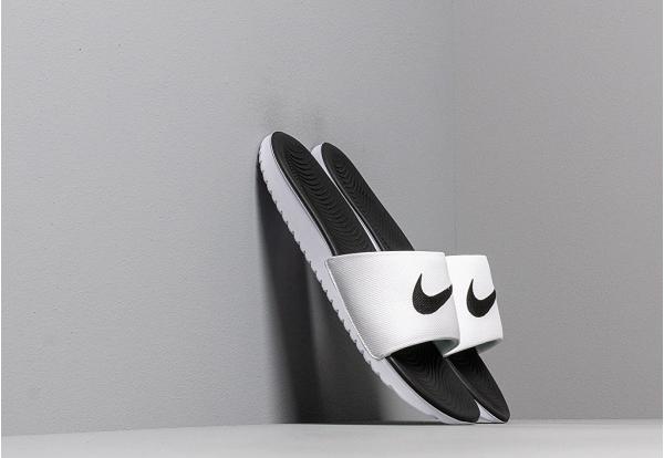 Nike Kawa Slide (GS/PS) White/ Black