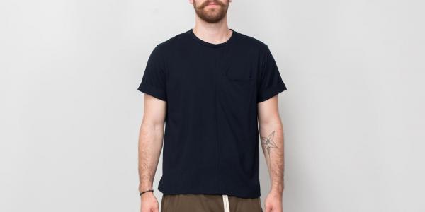 WE MOVE Pocket T-Shirt Navy