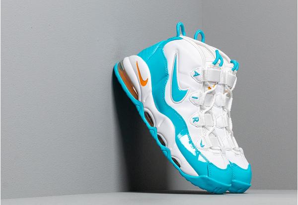 Nike Air Max Uptempo '95 White/ Blue Fury-Canyon Gold