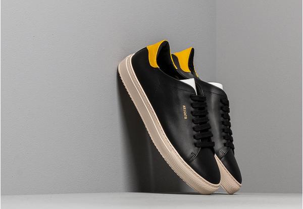 AXEL ARIGATO Clean 90 Sneaker Leather Black/ Yellow