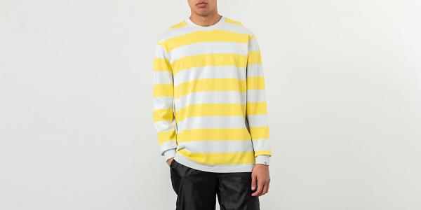 Billionaire Boys Club Heavy Striped Longsleeve Tee Yellow