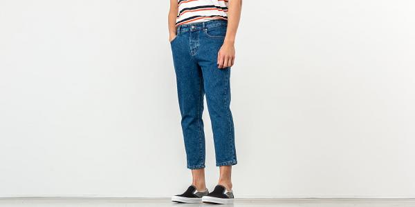 Alexandre Mattiussi Cropped Jeans Washed Blue