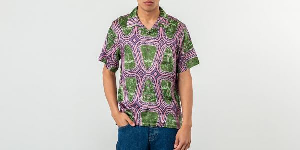 Stüssy Mask Shirt Pink