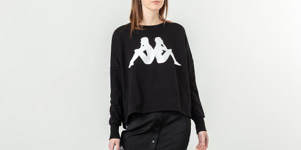 Kappa Authentic Bamazy Crewneck Black