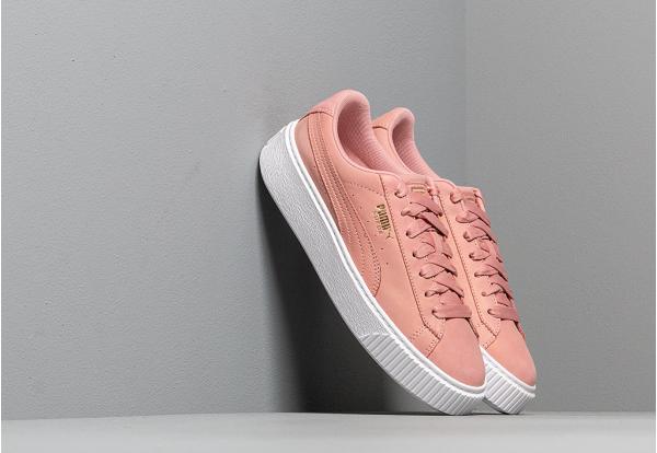 Puma Platform Shimmer Wn´s Bridal Rose-Puma White