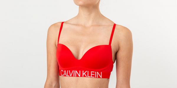 Calvin Klein Push-Up Bralette Red