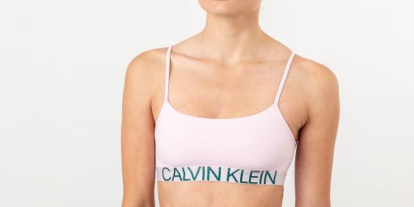 Calvin Klein Unlined Reversible Bralette Pink