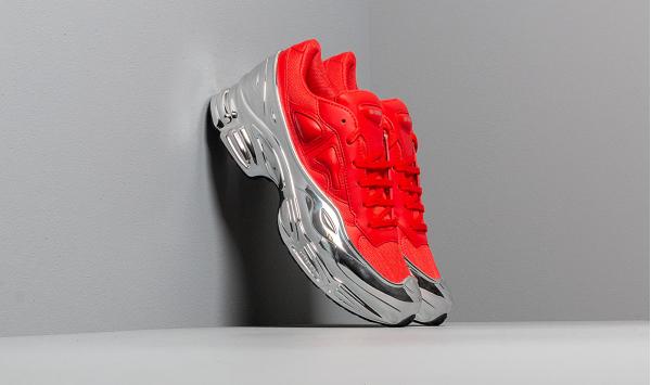 adidas x Raf Simons Ozweego Red/ Silver Metallic/ Silver Metallic