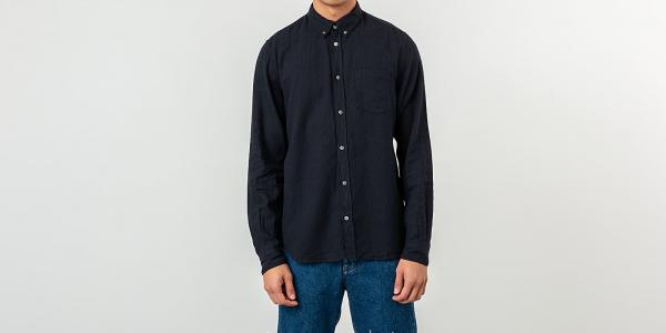 Norse Projects Osvald BD 50/50 Shirt Dark Navy