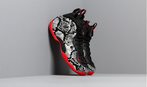 Nike Air Foamposite One Sail/ Black-Habanero Red-Black