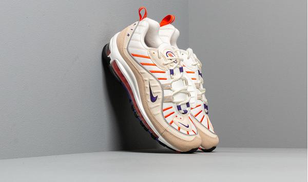 Nike Air Max 98 Sail/ Court Purple-Light Cream-Desert Ore