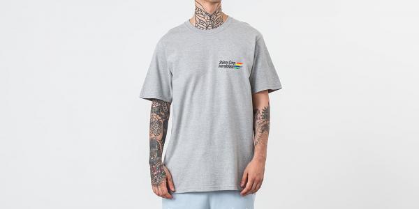 Stüssy International Corp. Tee Grey Heather