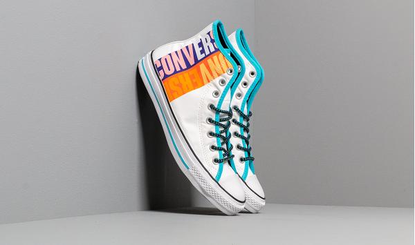 Converse Chuck Taylor All Star White/ Gnarly Blue/ White