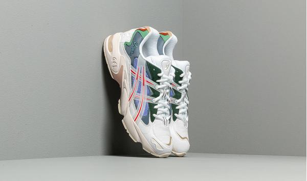 Asics x HBX Gel-Kayano 5 OG White/ Speed Red