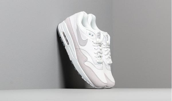 Nike Air Max 1 White/ Pure Platinum-Cool Grey