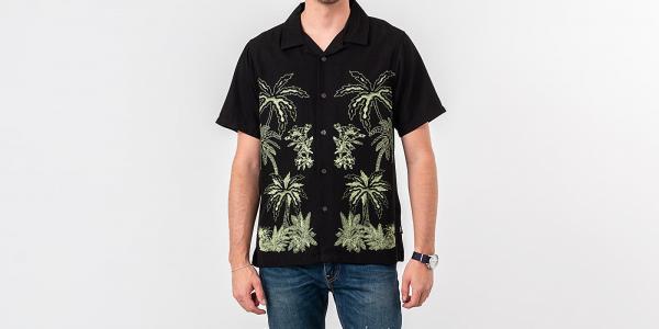 Stüssy Palm Tree Shirt Black