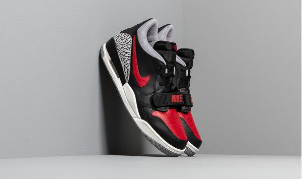 Air Jordan Legacy 312 Low Black/ Varsity Red-Black-Cement Grey