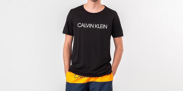 Calvin Klein Relaxed Crew Tee Black