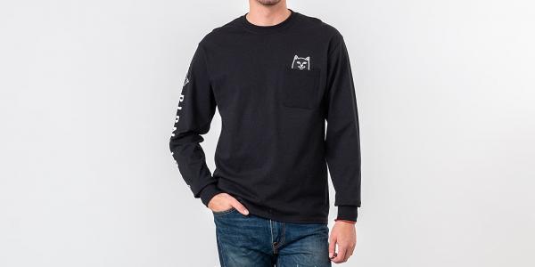 RIPNDIP Lord Jermal Longsleeve Tee Black