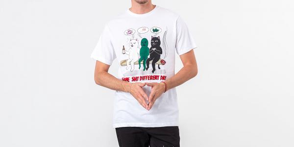RIPNDIP Same Dreams Tee White
