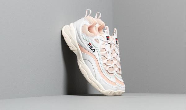 FILA Ray Low Wmn White/ Spanish Villa/ Morning Mist