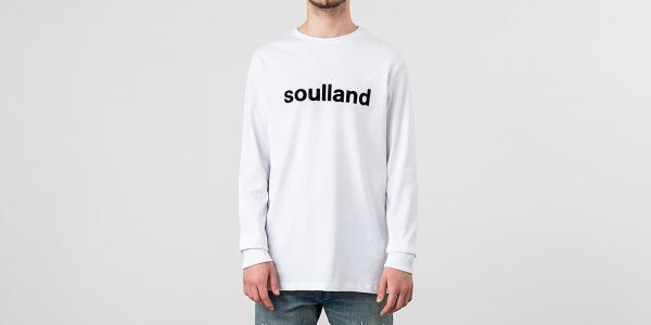 Soulland Logic Jacob Longsleeve Tee White
