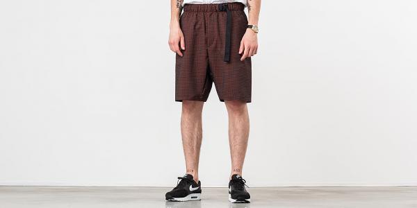 Nike Sportswear Tech Pack Grid Woven Short Anthracite/ Team Orange/ Black