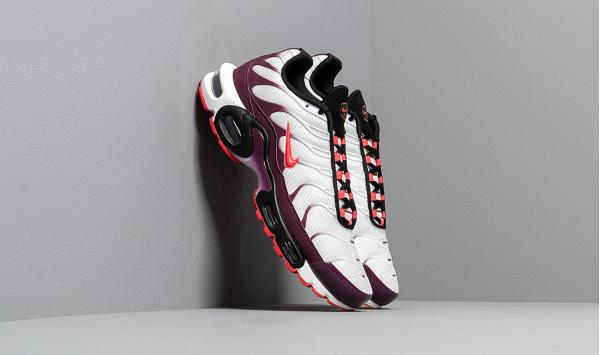 Nike Wmns Air Max Plus White/ Ember Glow-Bordeaux