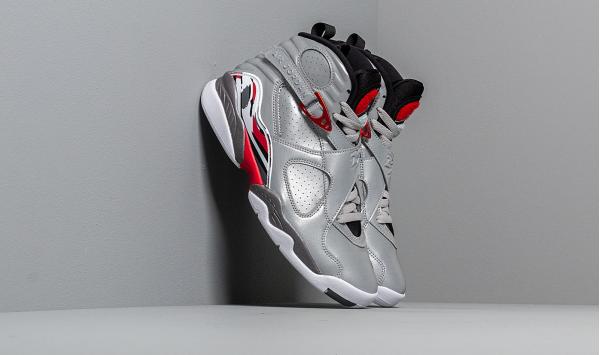 Air Jordan 8 Retro SP Reflect Silver/ Hyper Blue