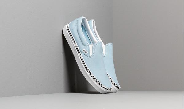 Vans Classic Slip-On (Check Foxing) Cool Blue