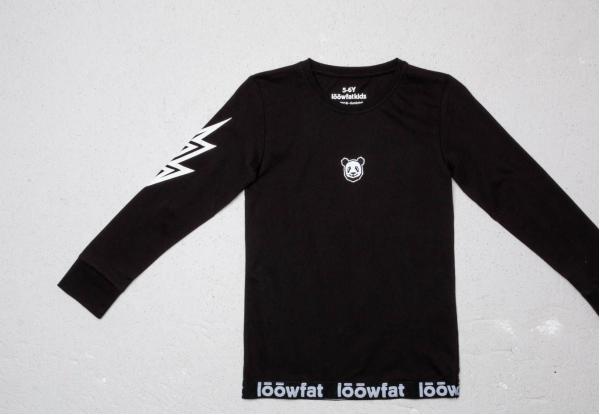 LoowFAT KIDS Loow T-shirt Black