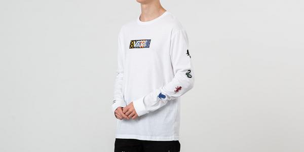 Vans x Harry Potter Four Houses Longsleeve Boys Tee White
