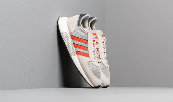 adidas Marathon Tech Raw White/ Active Orange/ Collegiate Navy