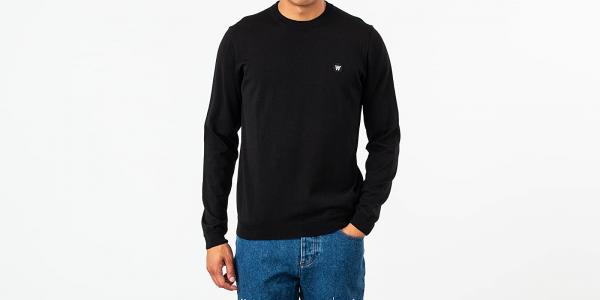 WOOD WOOD Kip Sweatshirt Black