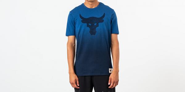 Under Armour Project Rock Bull Graphic Tee Blue