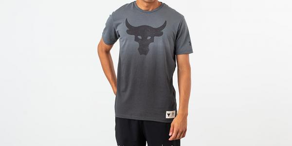 Under Armour Project Rock Bull Graphic Tee Black