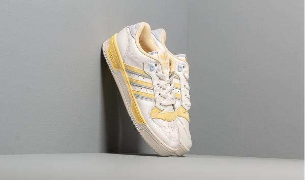 adidas Rivalry Low Cloud White/ Off White/ Easy Yellow