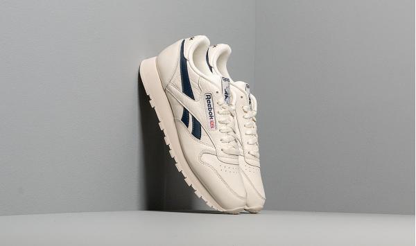 Reebok Cl Leather Mu Chalk/ Paperwht/ Coll Navy