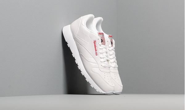 Reebok Classic Leather Mu White/ Grey/ Red/ Black