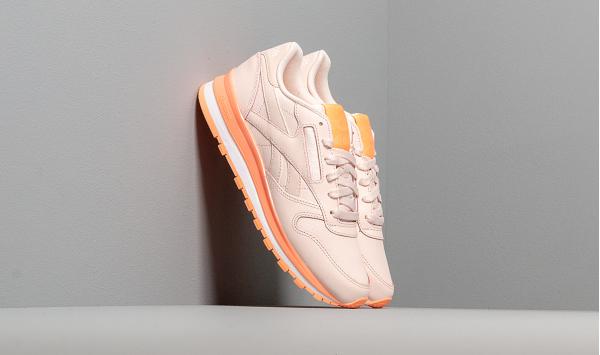 Reebok Classic Leather Pale Pink/ Sunglow/ White