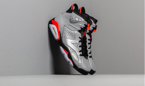 Air Jordan 6 Retro SP Reflect Silver/ Infrared/ Black