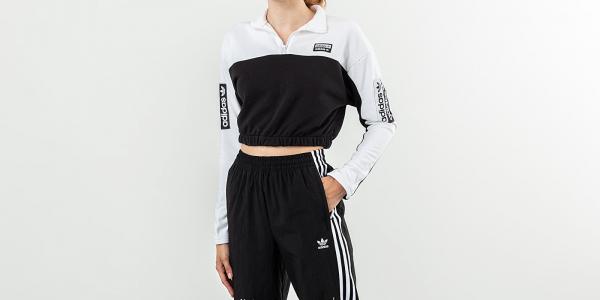 adidas Cropped Sweashirt White/ Black
