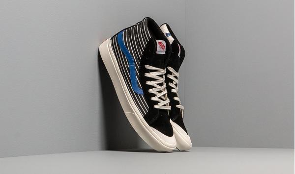 Vans Comfycush Style 1 (Suede/ Canvas) Black/ White