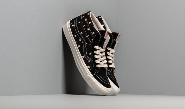 Vans OG Sk8-Mid LX (Suede/ Canvas/ Embroidy) Black/ White
