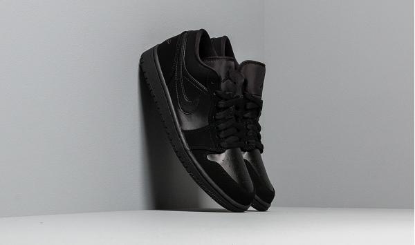 Air Jordan 1 Low Black/ Black-Black